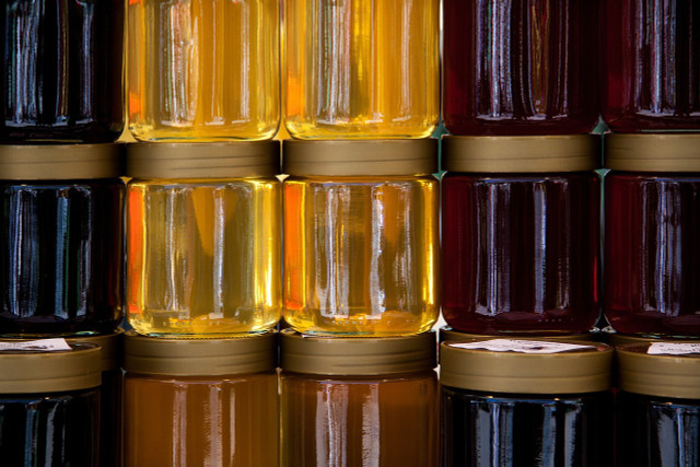 Unprocessed honey comes in many colors, tastes and textures.