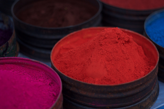 Red and pink pigments can be particularly hard to remove. 