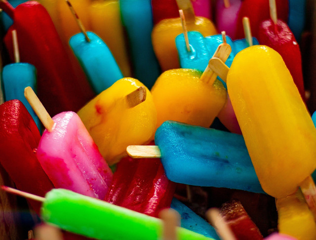 Eating popsicles can soothe a sore throat.