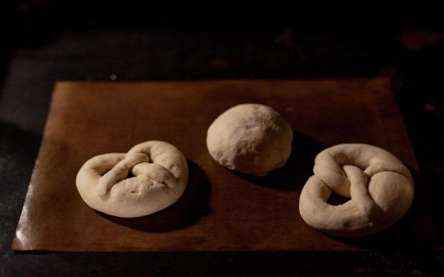 Learning how to make soft pretzels involves learning how to shape your dough. 
