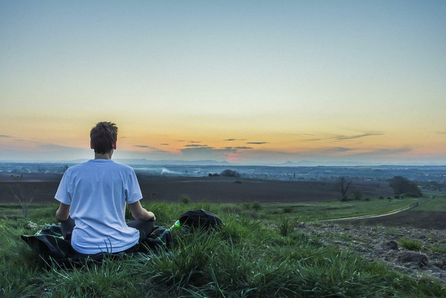 Find a relaxing spot to practice the 4-7-8 breathing technique.