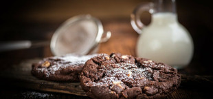 peppermint cookies chocolate