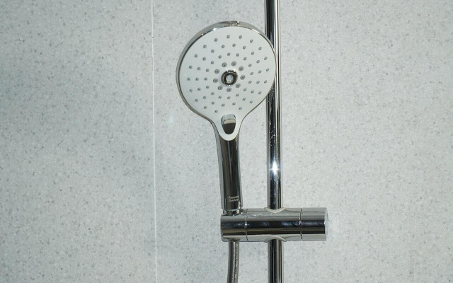 The difference between hard vs. soft water is especially noticeable in the shower. 