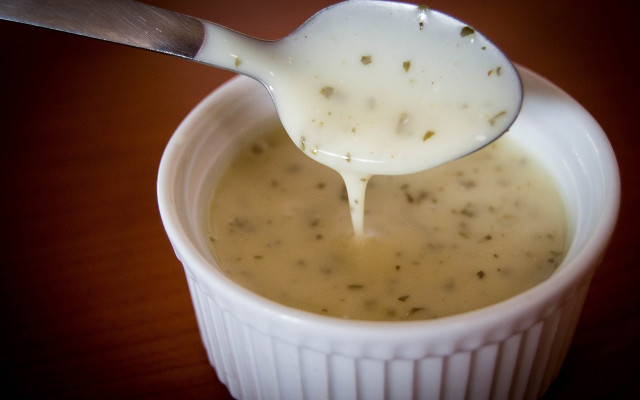 salad stalk dressing Vegetable scraps salad stalk dressing