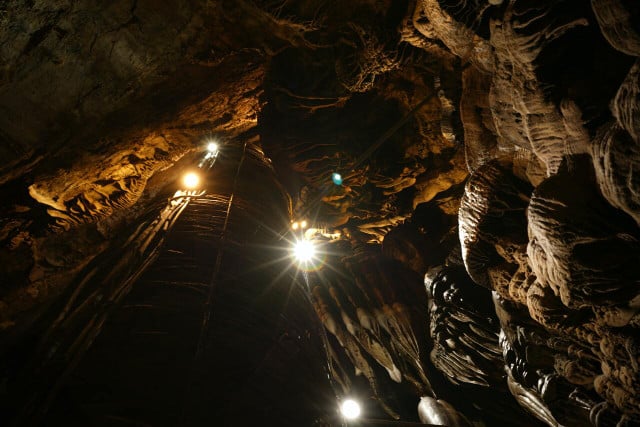 The Moaning Caverns are renowned for the 'moaning' sound that can sometimes be heard from the cavern mouth. 