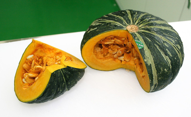 The kabocha is among the sweetest and richest winter squash varieties. 