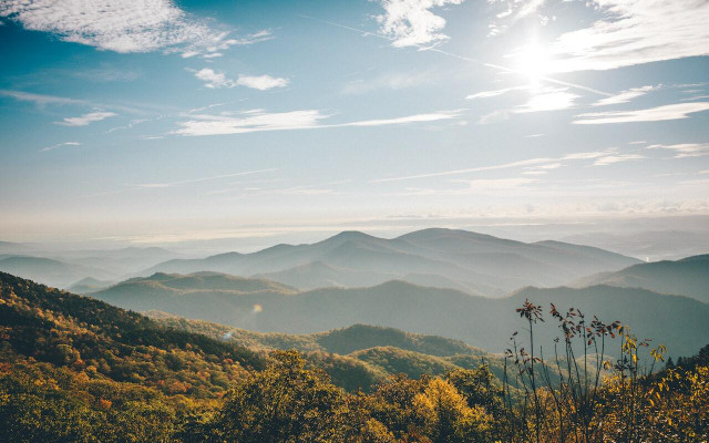 The Blue Ridge Mountains offer plenty of natural resources to the surrounding areas. 