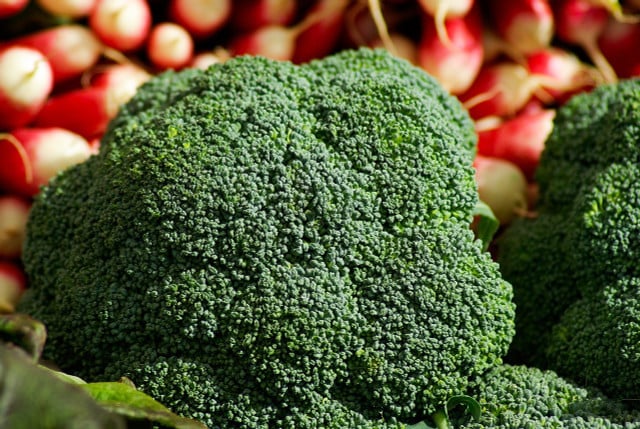 Steaming broccoli takes a little longer than boiling.