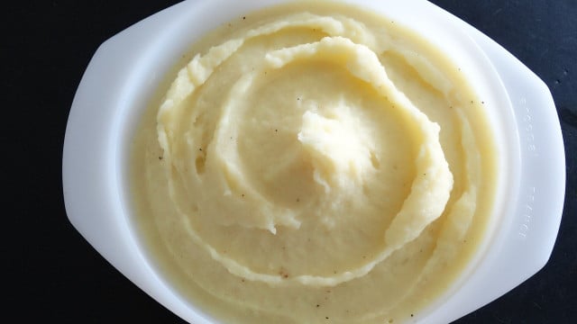 Mashed potatoes with no milk