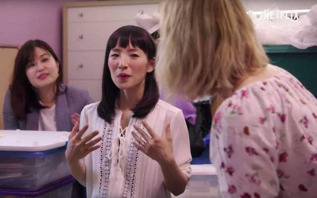 Tidying Up With Marie Kondo Netflix Series KonMari method at work