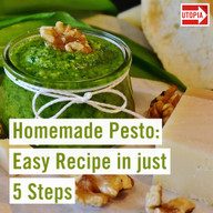 Homemade Pesto: Easy Recipe in just 5 Steps