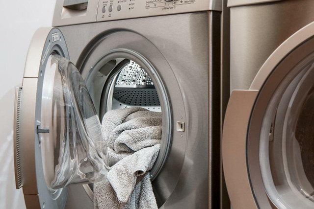 When it comes to washing curtains, the key is to never tumble-dry them. 