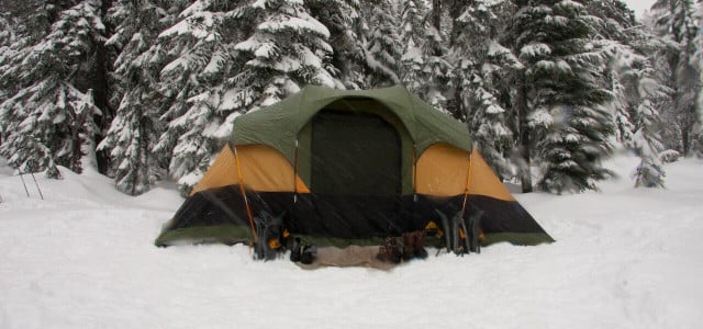 tenting in cold weather