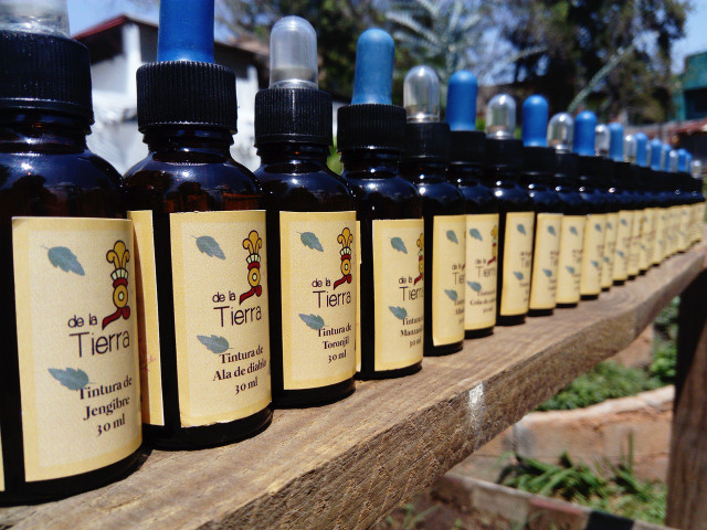 With the traditional route, tinctures are made with strong drinking alcohol.