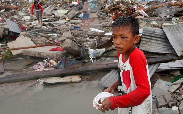 climate change: Super Typhoon Haiyan