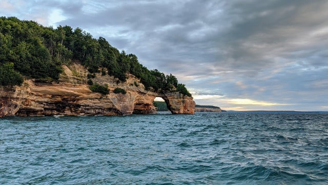 The Chapel Loop trail is one of the best hikes in the Midwest for views over Lake Superior. 