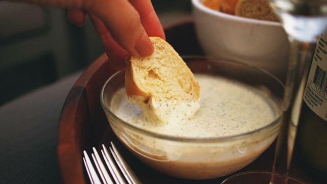 Dip anything into your healthy ranch dressing for added flavor.