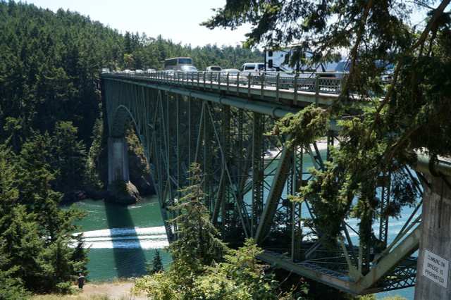 Deception Pass Bridge is a highlight of this State Park.