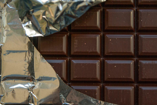 Even if it is in its original packaging, be sure to freeze chocolate in an air tight, freezer-safe container.