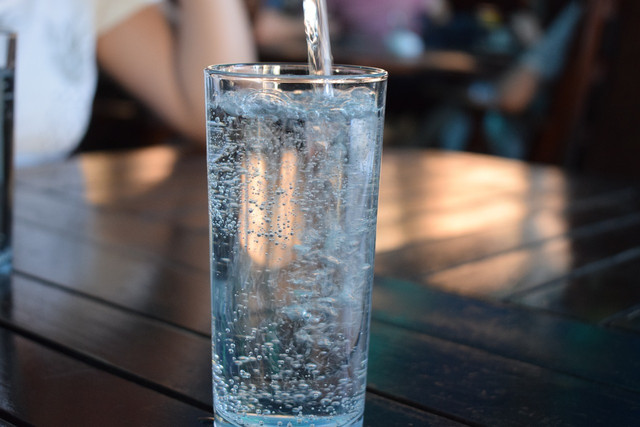 One of the best ways to get over a hangover to is hydrate.