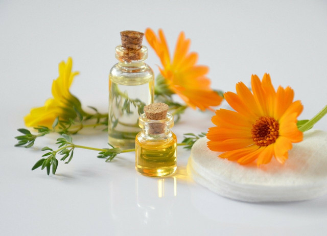 Essential oils are a natural home remedy for period cramps and pain relief.