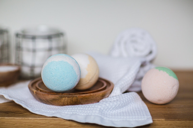 Use your keurig pods to make homemade bath bombs or soaps.