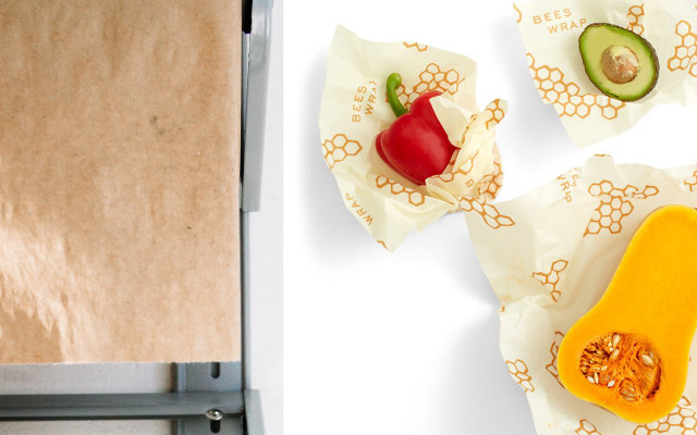 How to freeze food without plastic waxed paper wraps