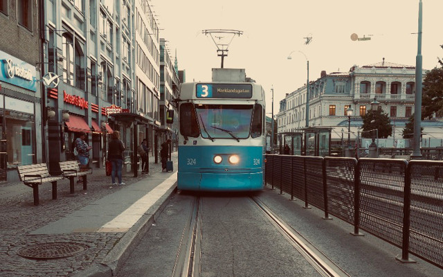 Public transporation streetcar tram Public transporation streetcar tram