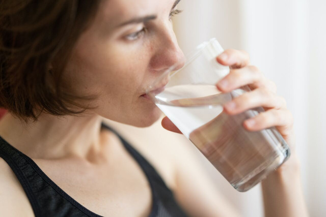 Drinking water can help you feel more awake quickly.