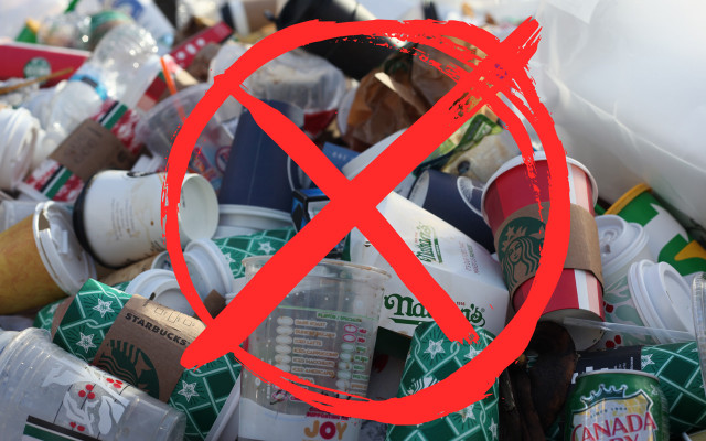 Zero waste lifestyle tips produce less waste trash garbage