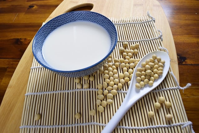 Soy milk is a great vegan option and safe for kids.
