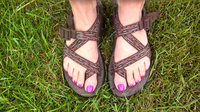 How to clean your Chacos and other sandals