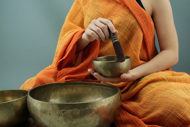 Explore sound healing at home.
