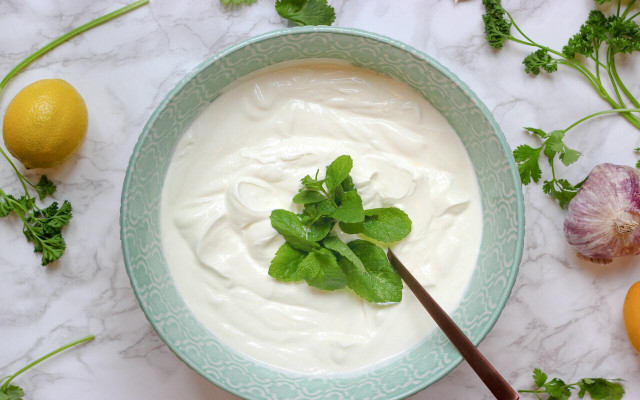 Boondi raita can easily be made vegan by using vegan yogurt. 