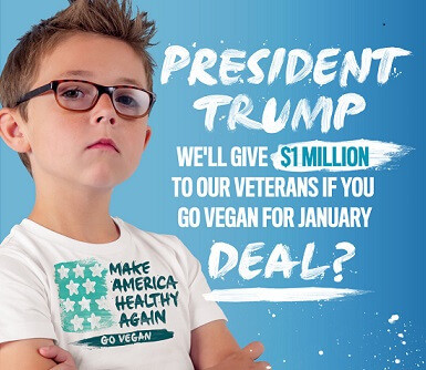 Million Dollar Vegan: “We are Making Sure the President Will Hear Our Message!”