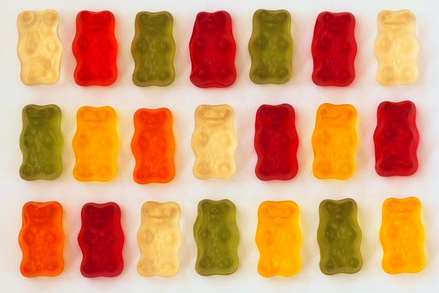 You need just two ingredients to make homemade gummy bears.