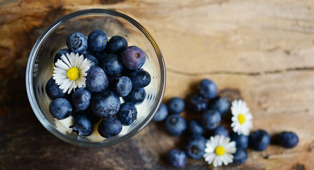 Boost your brain cells with blueberries.