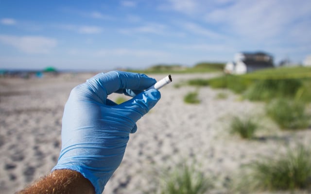 cigarette butts: the world's most littered plastic item