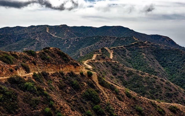 Just north of Santa Monica is Los Liones Canyon Trail, one of the best hikes in southern california.