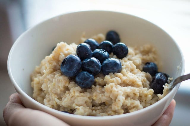 Oatmeal and grains are high in fiber, which helps your liver function properly. 