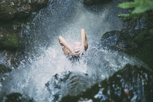 Immersion in cold water is linked to improved circulation. 