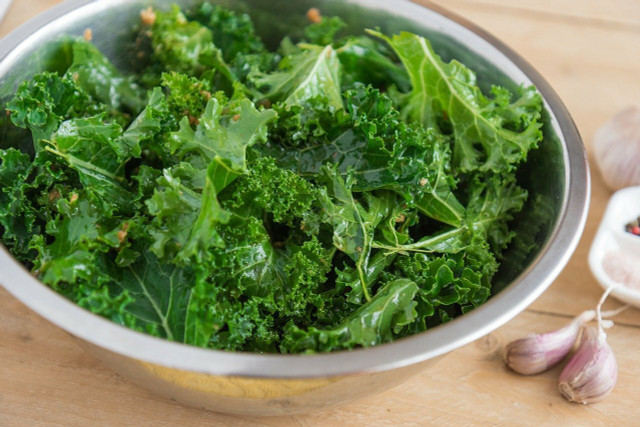 Leafy greens like kale are packed with vitamins.