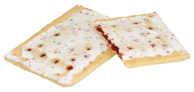 Glazed Pop-Tarts are not vegan. 