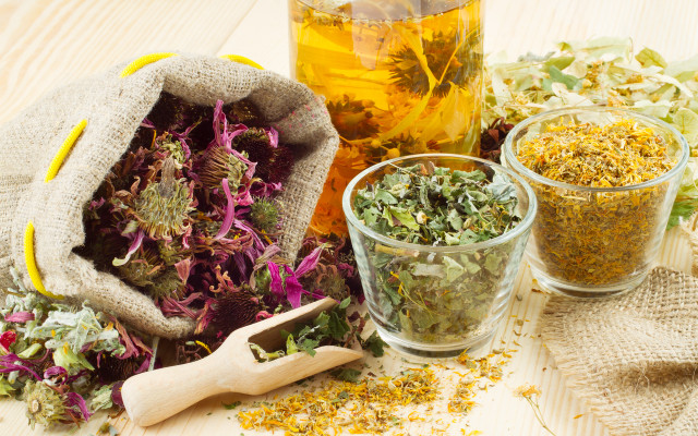 Some herbs and spices are thought to have healing powers.