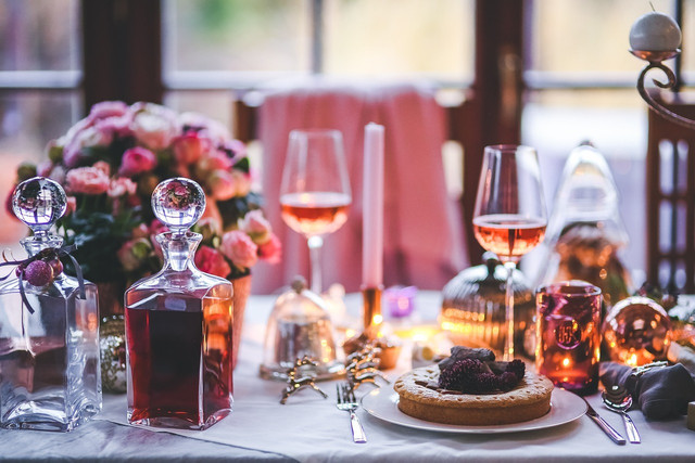 Hosting a dinner party allows you to connect with others while filling yourself with delicious food. 