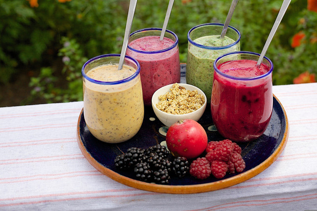 Fruit makes a tasty addition to any smoothie.