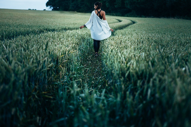 This mindful walking guide is best done outside so you can use your senses to observe the natural world around you. 