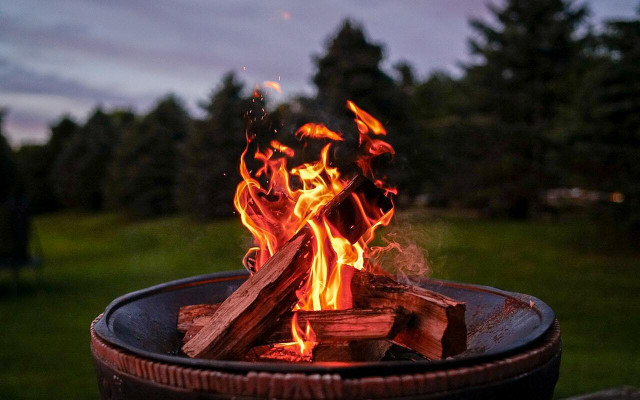Make sure you put out your fire pit to avoid unnecessary wildfires. 