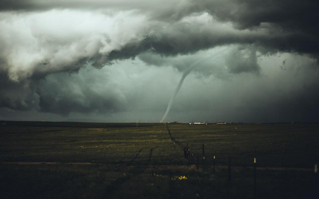 Tornadoes are some of the most violent atmospheric storms. 