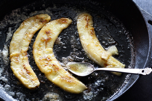 One benefit of cast iron skillets is that they can be used for both sweet and savory foods.